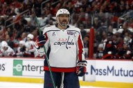 Alex Ovechkin just turned 40. The Washington star’s future past this season remains uncertain