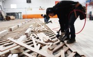 Cómo marcha la reconstrucción de las canchas, a seis meses de la inundación