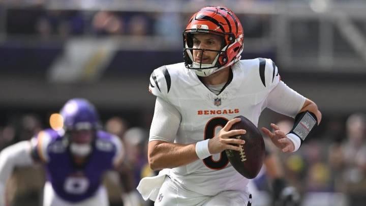 Monday Night Football NFL player props: Self-learning AI likes Jake Browning Over 219.5 passing yards