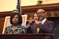 Parker signs bill requiring straw purchase signage at Philly gun shops