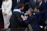 "Lo peor ya pasó". La frase de Milei en cadena nacional que también utilizó Duhalde, Macri y Alberto Fernández