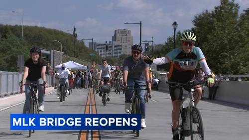 MLK Drive Bridge reopens to pedestrians, bicyclists Friday; drivers Monday