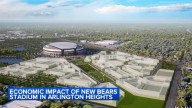 New Bears stadium renderings released, along with report on projected cost, economic impact of Arlington Heights, Illinois project