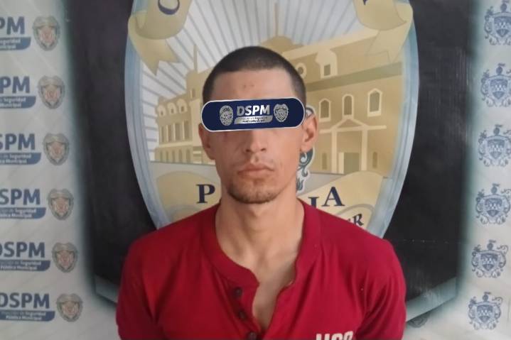 Cae sujeto por robo de fibra óptica de TELMEX en la colonia Veteranos