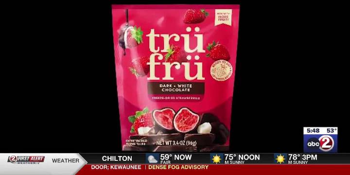 Trü Frü fruit snacks recalled for metal fragments