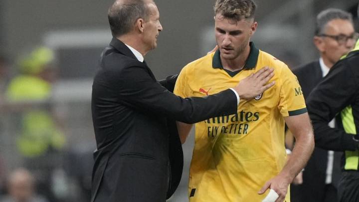 Allegri respalda a Santiago Giménez en el AC Milan: “Estoy muy contento”