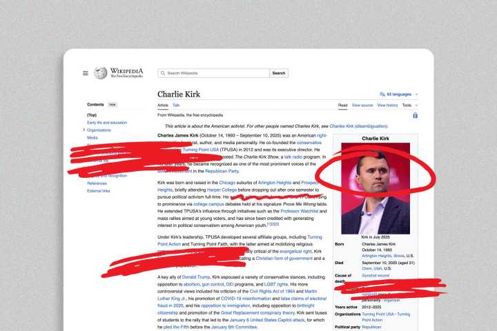 Charlie Kirk: Why right-wing outlets attacked Wikipedia after Kirk’s shooting.