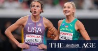 World Athletics Championships: Australian star runner Jess Hull sets a new national record in the 800 metres