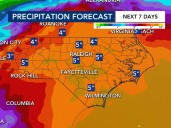 Tracking rain: Cold front brings Friday showers and storms, low
