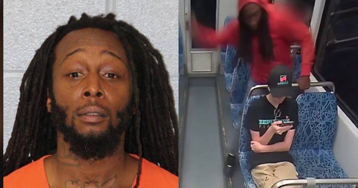 El largo historial criminal del sujeto que atacó a la refugiada ucraniana en tren de EU
