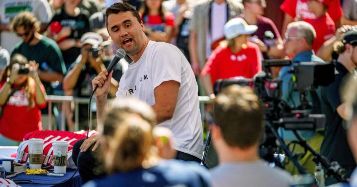 Charlie Kirk shot and killed at Utah event; gunman still at large, sources say