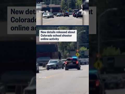 New details released about Colorado school shooter