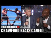 #CaneloCrawford Reaction with Teddy Atlas & Timothy Bradley Jr.