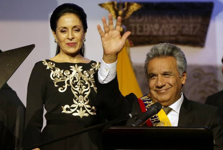 Fiscalía solicita que presentaciones periódicas del expresidente Lenín Moreno, su esposa y su hija se den en Ecuador y no en sedes diplomáticas; la audiencia del caso Sinohydro se suspende hasta el lu