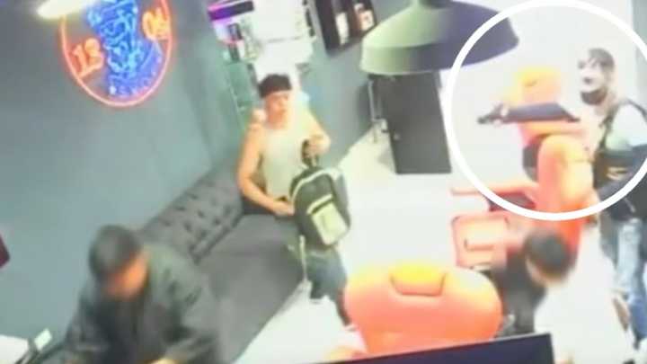 Hombres Armados Asaltan Barbería en la Colonia Mirasol en Monterrey