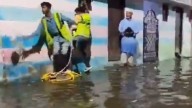 Hyderabad bridge submerged after water released from twin reservoirs