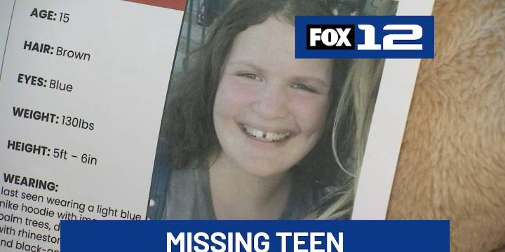 Gresham teen missing for more than a week, father offers reward for her return