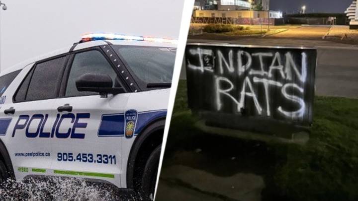 Indian rats: Hate graffiti in Canada amid Carney's bid to attract H