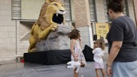Así es el León Garganchón, el nuevo acompañante del Tragachicos