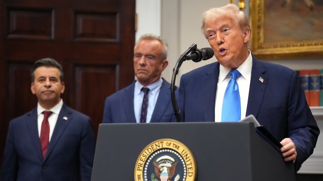 ‘I’m giving my opinion’: Trump deviates from scientific evidence, own FDA, in autism remarks