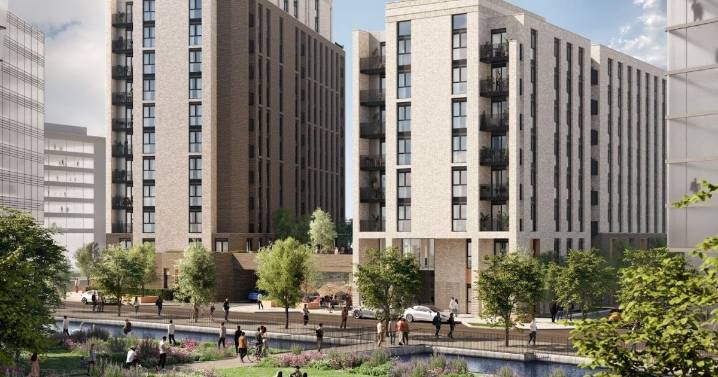 Construction begins on giant Trafford Waters development