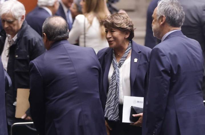 Asistió Gobernadora Delfina Gómez a informe Presidenta Claudia Sheinbaum