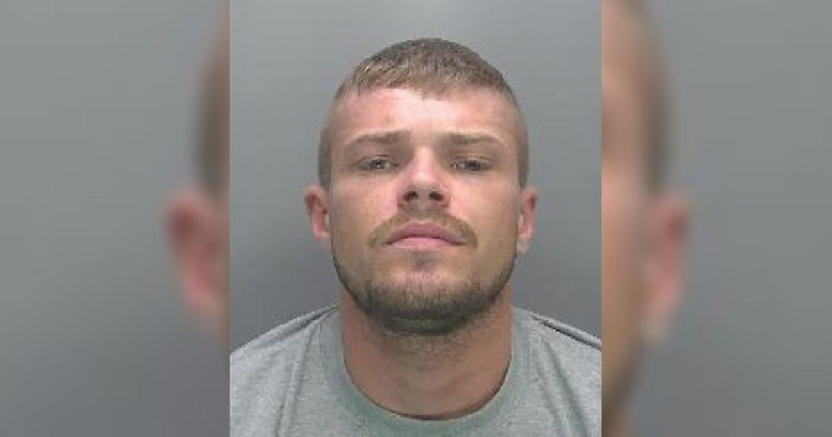 Thug spat at bar staff and tried to bite worker's leg