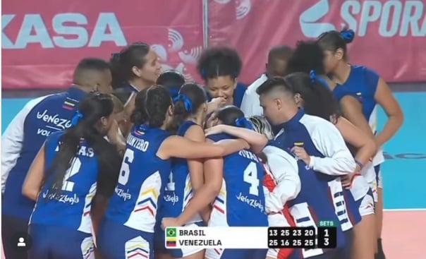 ¡Histórico! Sub-17 de Voleibol femenino de Venezuela derrota a Brasil