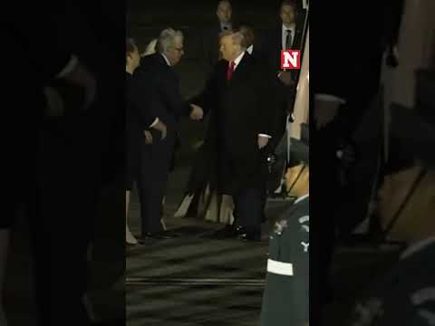 Trump And First Lady Melania Arrive In London For State Visit