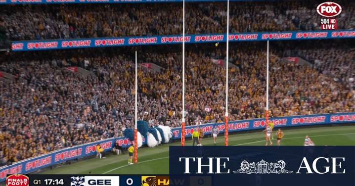 Hawks strike first in prelim final