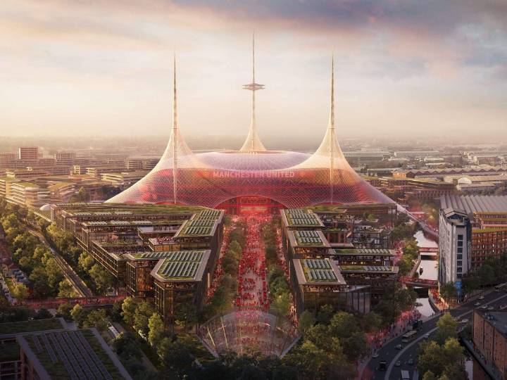 Manchester United draw up plans for new Old Trafford without canopy