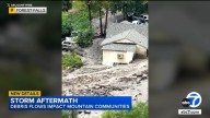 Forest Falls faces massive clean-up after mudslide destroys homes