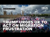 Frustration in Europe over migration crisis Trump urges leaders to act