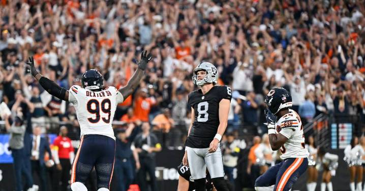 How the Chicago Bears beat the Raiders to win a game they usually lose