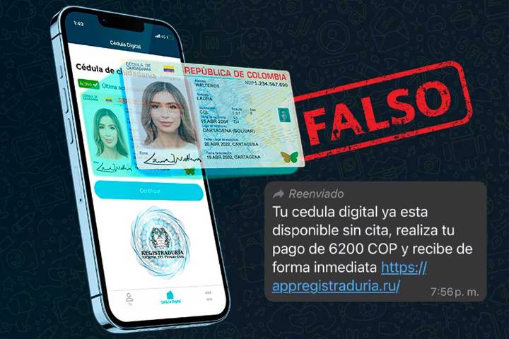 ¡Alerta! Registraduría advierte sobre llamadas y mensajes falsos de cédula digital -