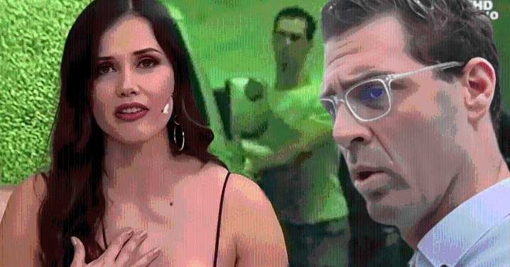Maju Mantilla expresa su molestia Gustavo Salcedo y le recuerda el ampay en hotel: "En ningún momento hice algún juicio"