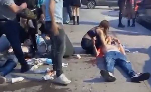 Violento enfrentamiento a la salida de un boliche en Palermo: dos heridos y cinco demorado
