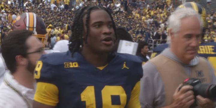 Bryce Underwood and No. 23 Michigan bounce back, beating Central Michigan 63