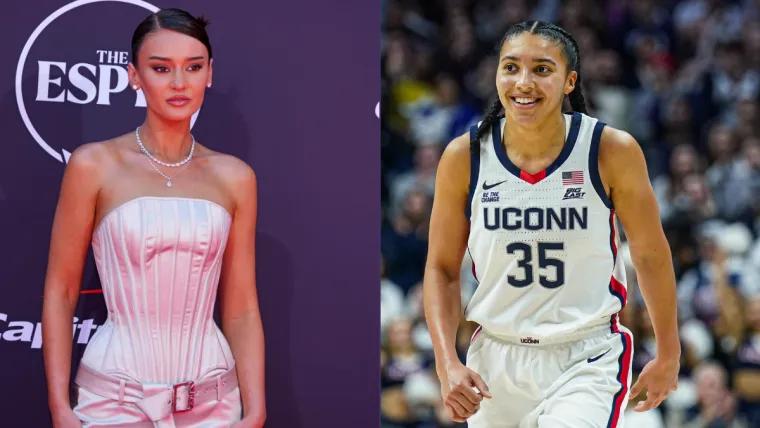 49ers WAG Kristin Juszcyk transforms Paige Bueckers jersey into stylish look for Azzi Fudd