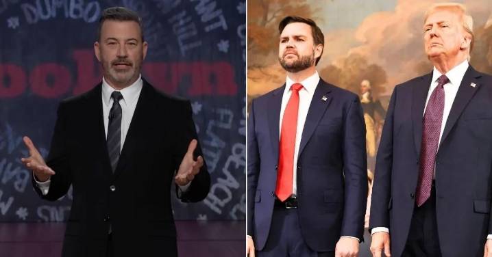Jimmy Kimmel Mocks Donald Trump and J.D. Vance's Appearances as He Returns to All Broadcasts: 'They Wear More Makeup Than Kylie Jenner'