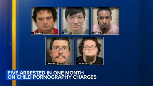 5 New Jersey men, including paramedic, arrested in connection with child sex abuse material