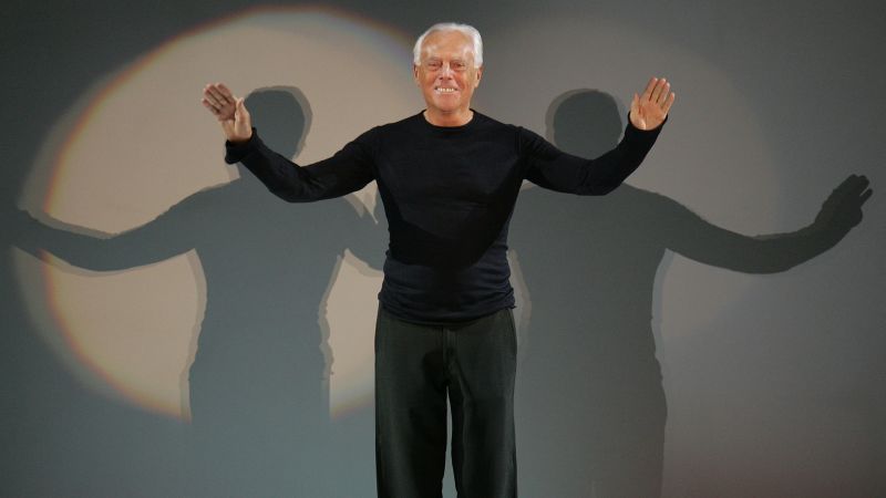 El adiós de los amigos al gigante de la moda Giorgio Armani