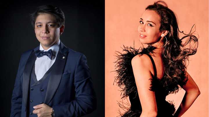 Iván Ayón y Nadine Sierra en el Teatro Municipal de Lima