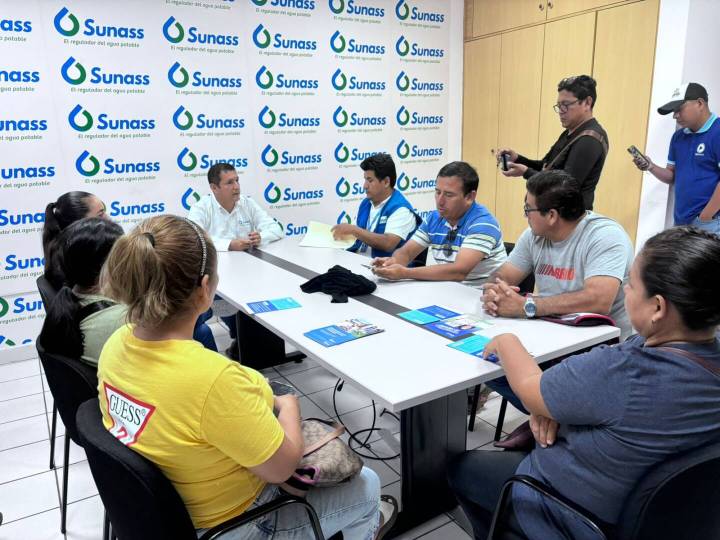 SUNASS monitorea acciones de Emapa San Martín ante estiaje que afecta servicio de agua potable