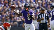 Is Ravens' 'walking highlight reel' Lamar Jackson top of latest QB power rankings?