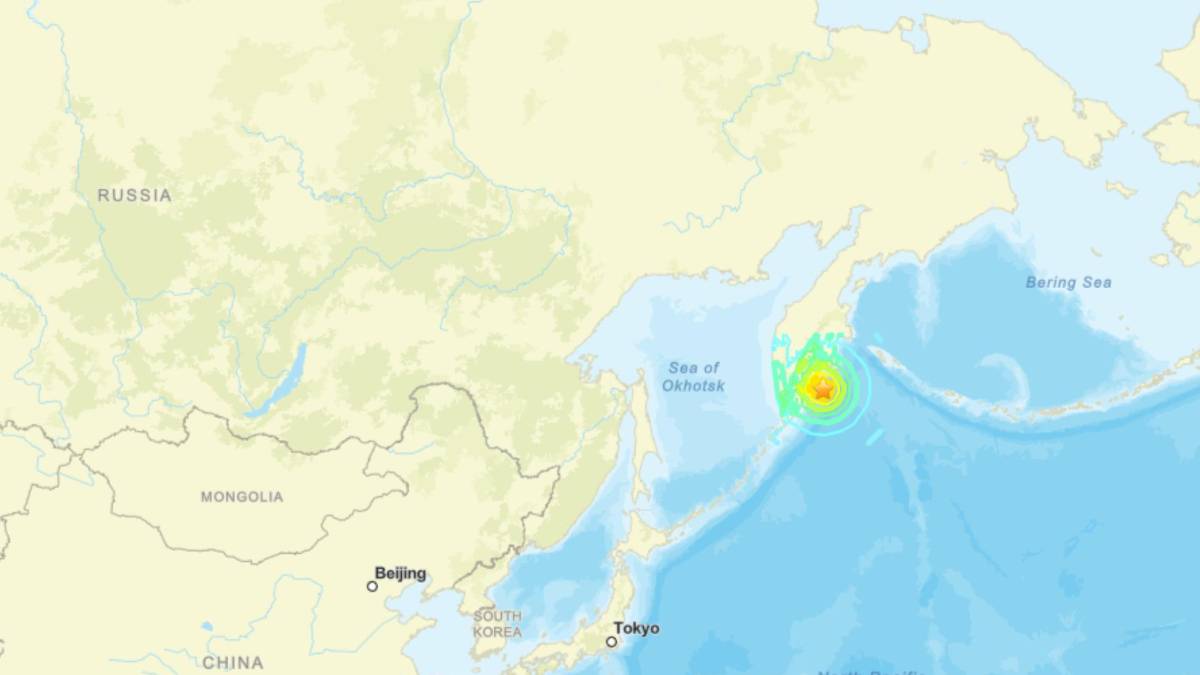 Sismo de magnitud 7.8 sacudió las costas del Extremo Oriente en Rusia; hay alerta de tsunami
