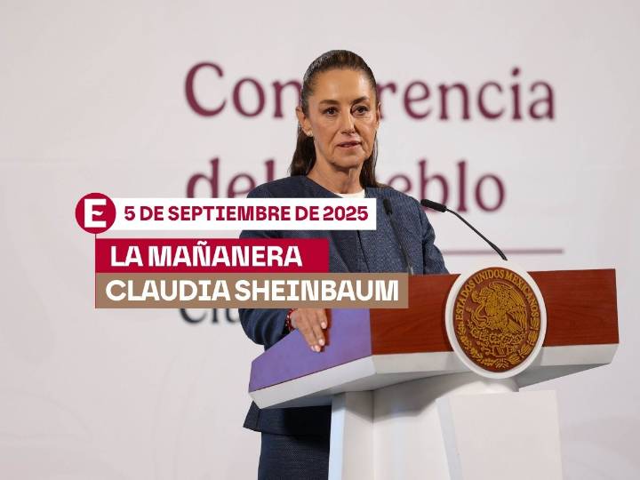 La 'Mañanera' de Sheinbaum: Temas de la conferencia del 5 de septiembre