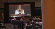Utahns gather to watch Charlie Kirk memorial in Provo