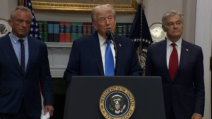 Trump vincula el paracetamol con el autismo, médicos lo critican “es negligencia médica” dice