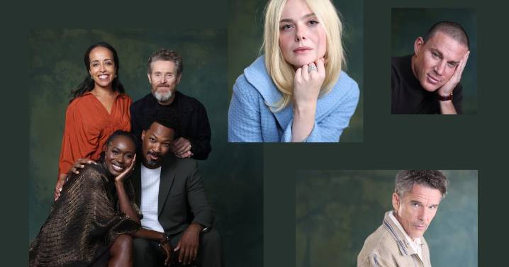 Elle Fanning, Ethan Hawke and Channing Tatum visit L.A. Times Studio at TIFF